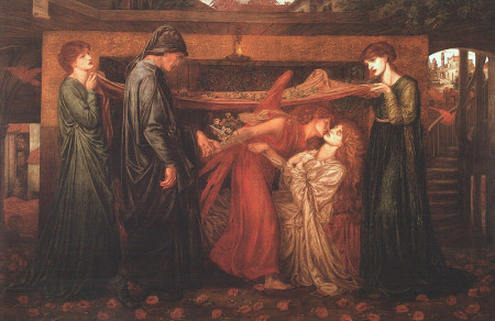 Dante's Dream at the Time of the Death of Beatrice Dante Gabriel Rossetti