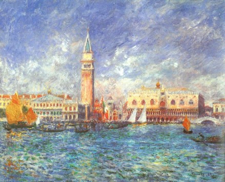 Doges' Palace, Venice Pierre Renoir