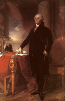 George Washington : Munro-Lenox Portrait Gilbert Charles Stuart