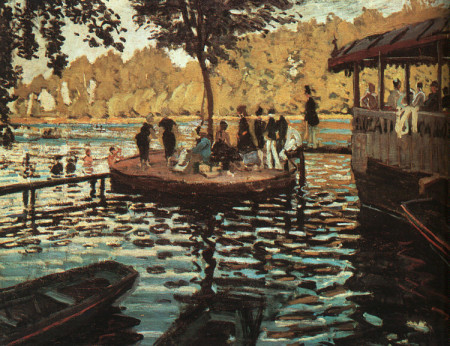 La Grenouillere Claude Monet
