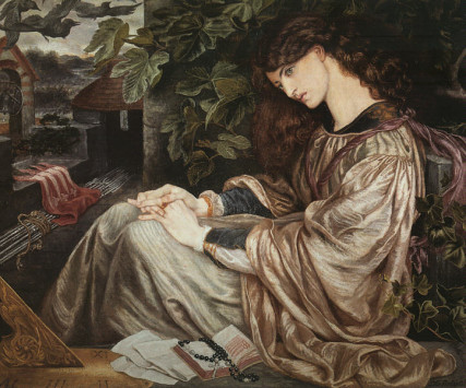 La Pia de' Tolomei Dante Gabriel Rossetti