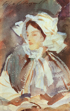 Lady in a Bonnet John Singer Sargent