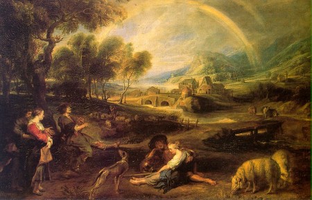 Landscape with a Rainbow Peter Paul Rubens