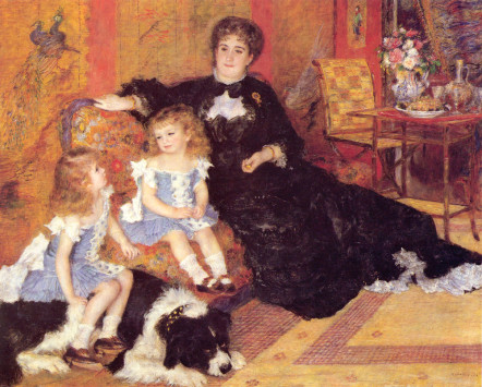 Madame Georges Charpentier and Her Children Pierre Renoir