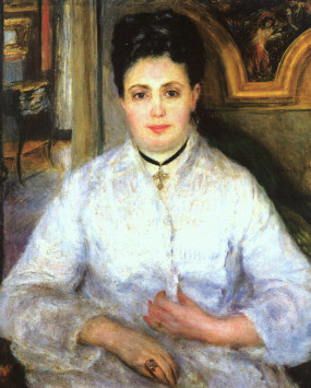 Madame Victor Choquet Pierre Renoir