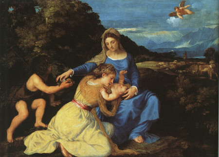 The Aldobrandini Madonna Titian