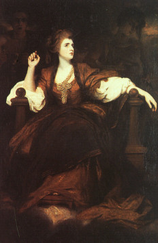 Mrs Siddons as the Tragic Muse Sir Joshua Reynolds
