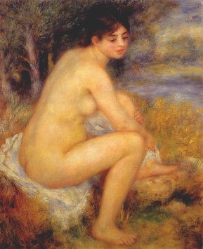 Nude in a Landscape Pierre Renoir
