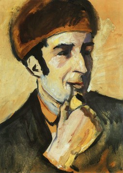 Portrait of Franz Marc August Macke
