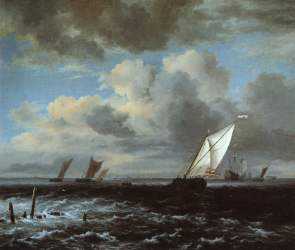 Rough Sea Jacob van Ruisdael