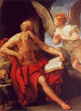 Saint Jerome and the Angel Guido Reni