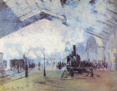 Saint Lazare Train Station Claude Monet