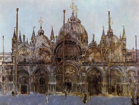 St Mark's Cathedral, Venice Walter Sickert