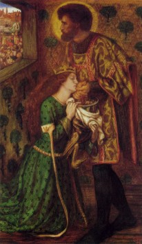 St. George and the Princess Sabra Dante Gabriel Rossetti