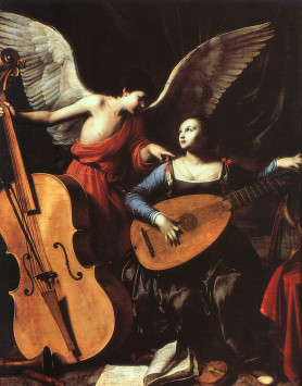 St.Cecilia with an Angel Carlo Saraceni