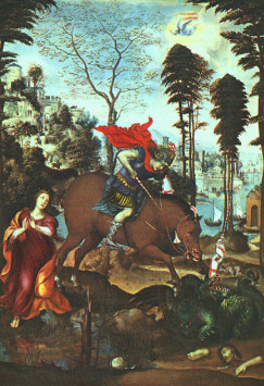 St.George and the Dragon Giovanni Il Sodoma