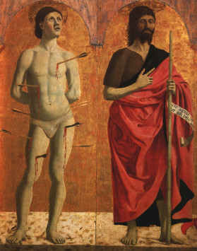 St.Sebastian and St.John the Baptist Piero della Francesca