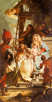 The Adoration of the Magi Giovanni Battista Tiepolo