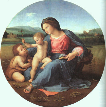 The Alba Madonna Raphael