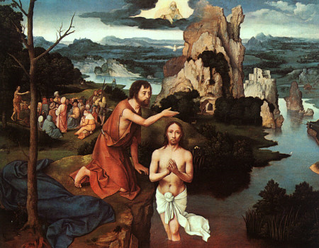 The Baptism of Christ Joachim Patenier