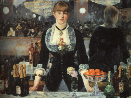 The Bar at the Folies Bergere Edouard Manet