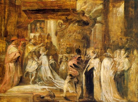 The Coronation of Marie de Medici Peter Paul Rubens