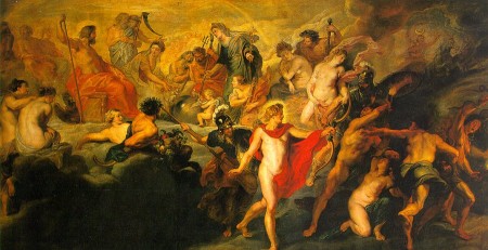 The Council of the Gods Peter Paul Rubens
