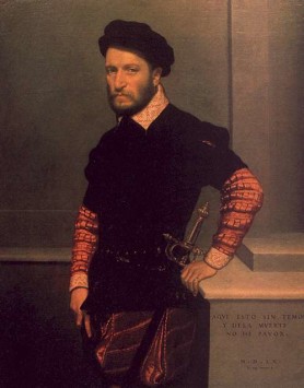 Don Gabriel de la Cueva, The Duke of Albuquerque Giovanni Battista Moroni