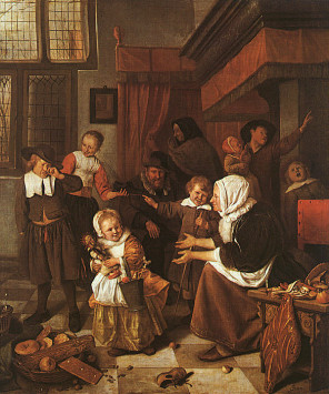 The Feast of St.Nicholas Jan Steen