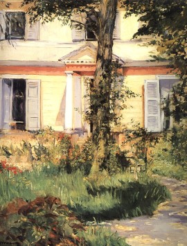 The House at Rueil Edouard Manet