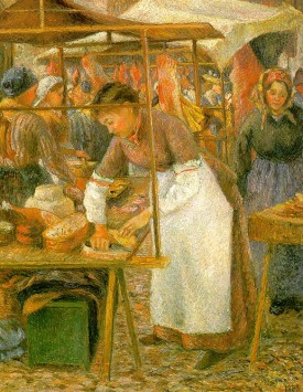 The Pork Butcher Camille Pissarro