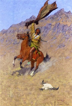 The Signal If Skulls Could Speak Frederic Remington
