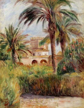 The Test Garden in Algiers Pierre Renoir