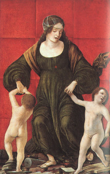 The Wife of Hasdrubal and her Children Ercole Roberti