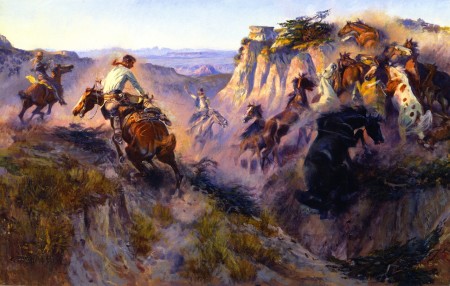 The Wild Horse Hunters Charles M. Russell