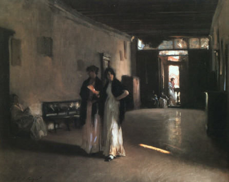 Venetian Interior John Singer Sargent
