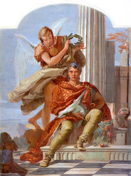 Virtue Crowning Honor Giovanni Battista Tiepolo