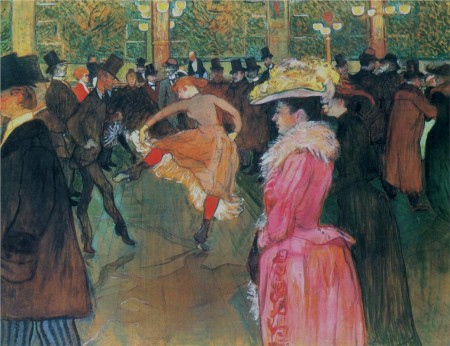 At the Moulin Rouge, The Dance Henri Toulouse-Lautrec