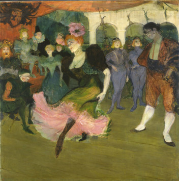 Marcelle Lender Dancing the Bolero in "Chilpéric" Henri Toulouse-Lautrec