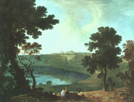 Lake Albano and Castel Gandolfo Richard Wilson