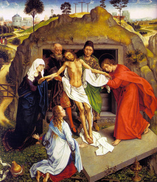 Lamentation Before the Tomb Rogier van der Weyden