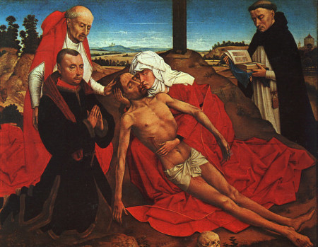 Pieta 1465 Rogier van der Weyden