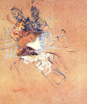 Profile of a Woman Henri Toulouse-Lautrec