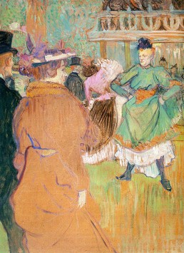 Quadrille at the Moulin Rouge Henri Toulouse-Lautrec