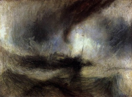 Snow Storm : Steam Boat off a Harbour's Mouth Joseph Mallord William Turner