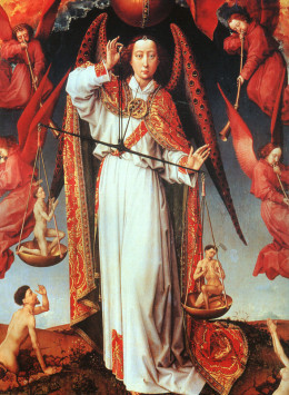 The Archangel Michael Rogier van der Weyden