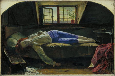 The Death of Chatterton Henry Wallis