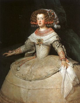 The Infanta Maria Theresa Aged 14 Diego Velazquez