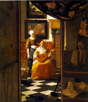 The Love Letter Jan Vermeer