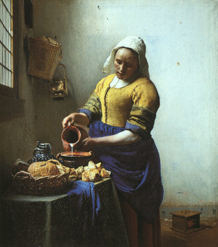 The Milkmaid Jan Vermeer